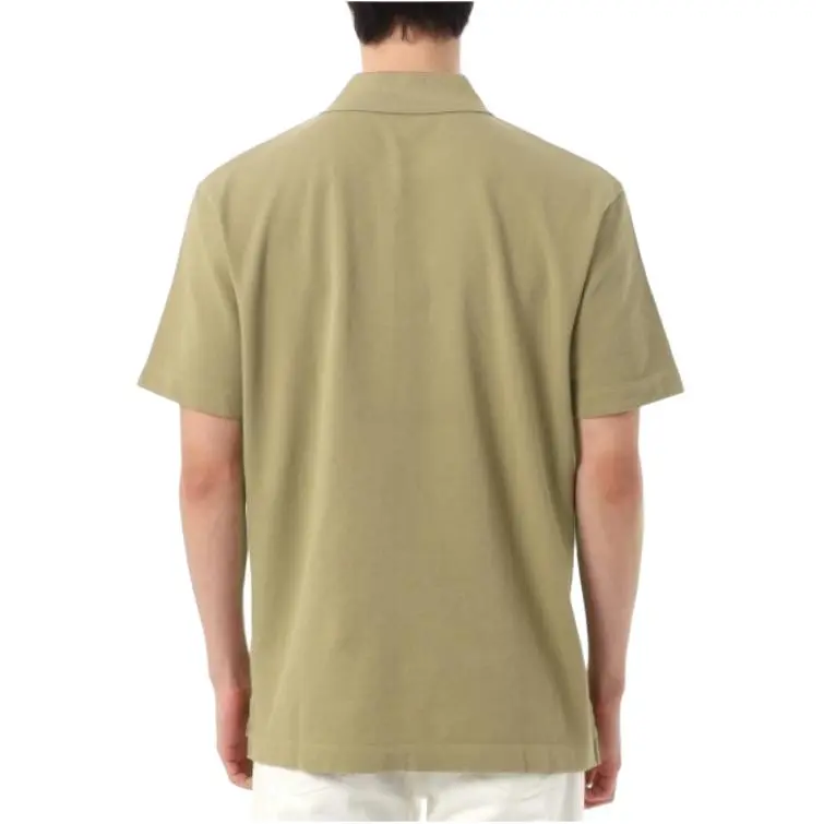 Maison Kitsune Polo Shirt Men's Green-1