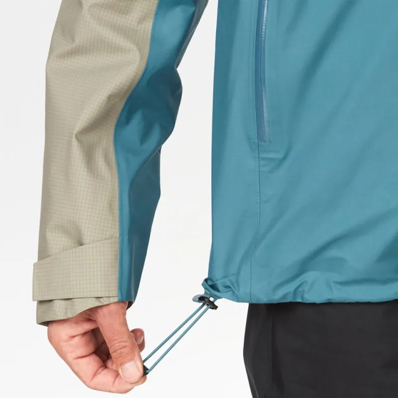 Marmot Waterproof And Windproof Windbreaker Jacket Men's Vetiver/Moon River-4