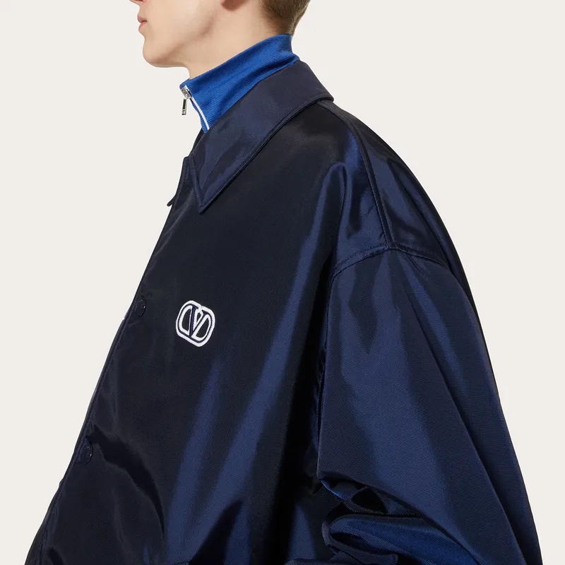 Valentino Jacket Men's Marine Blue-5
