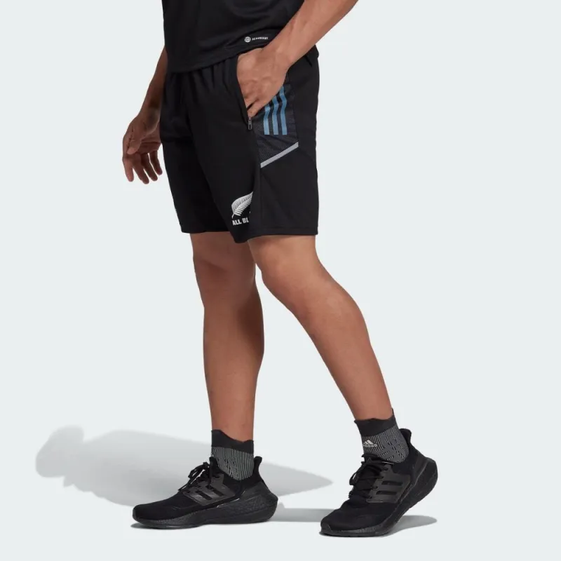 Adidas All Blacks Rugby Gym Shorts Casual Shorts Men's Black-2