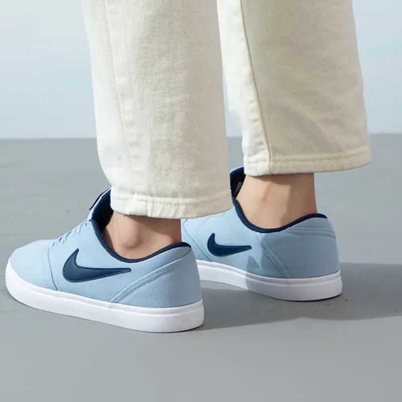 Nike Check Canvas SB GS 'Light Armory Blue'-3