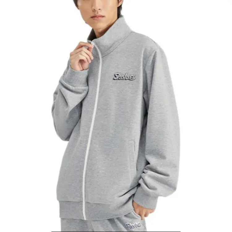 Skechers Jackets & Coats Unisex Medium Heather Gray-2