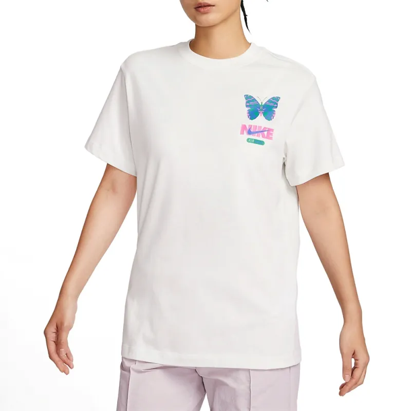 Nike T Shirts Women's White-2