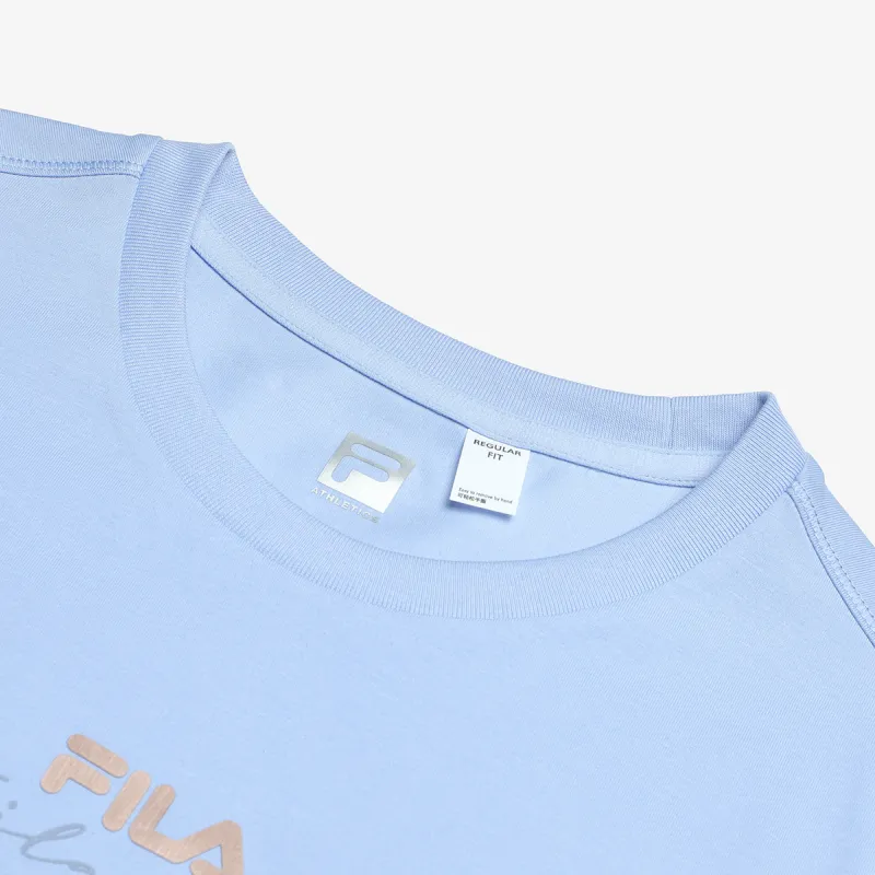 FILA T Shirt Women's Twill Blue-8