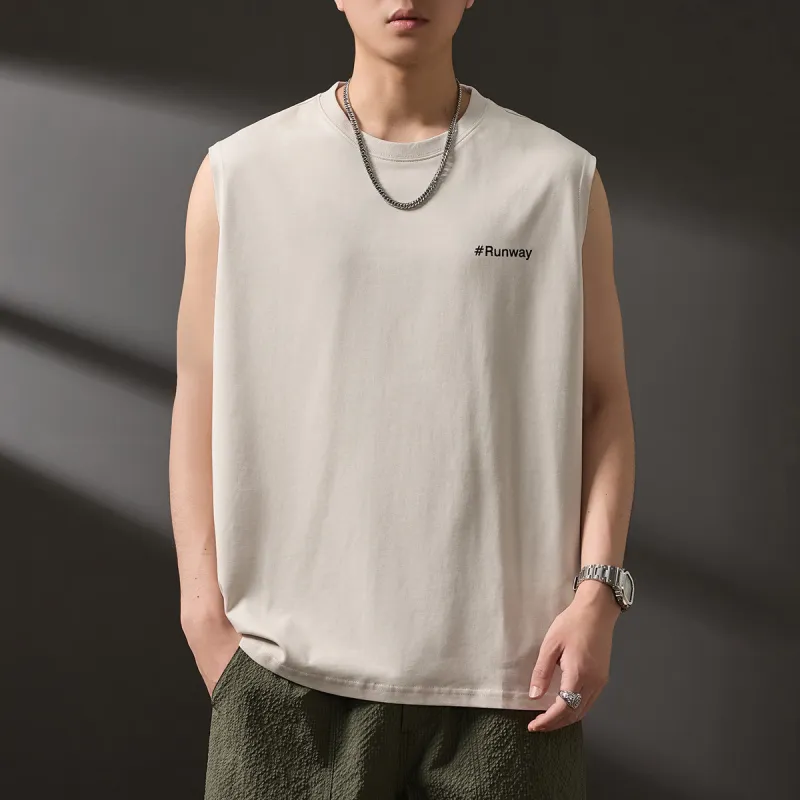 WOOD SOON Tank Tops Men-8