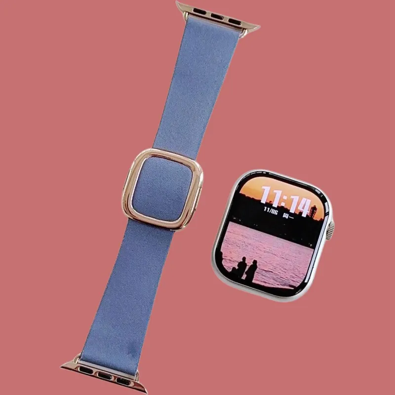 Mivana Watch Band Apple Compatibility Leather-1