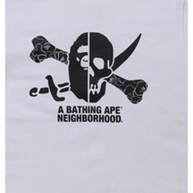 Bape X Neighborhood Ape & Skull Tee-2