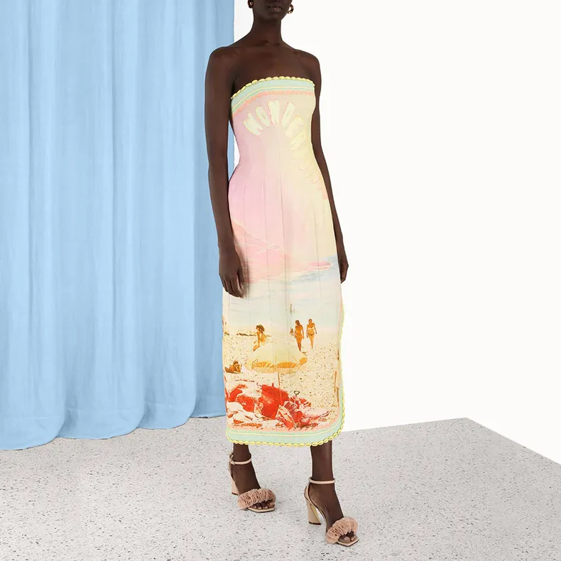 Zimmermann Sleeveless Dresses Women's Multicolor-3