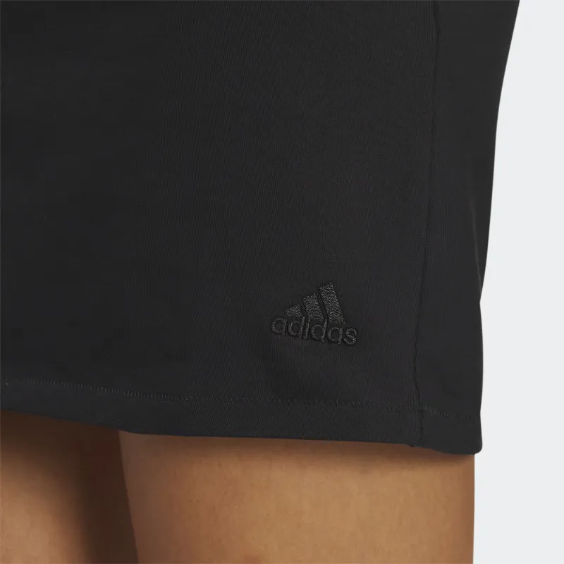 Adidas x SEEBIN Short Sleeved Dresses Women's Black-3