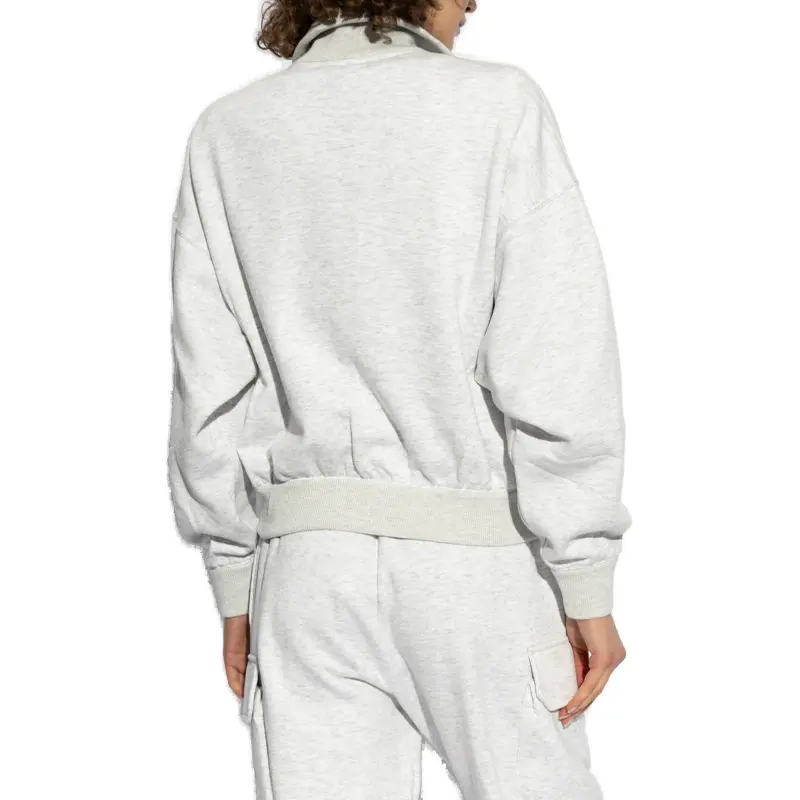 VERSACE Long Sleeved Zip Up Sweatshirt-2