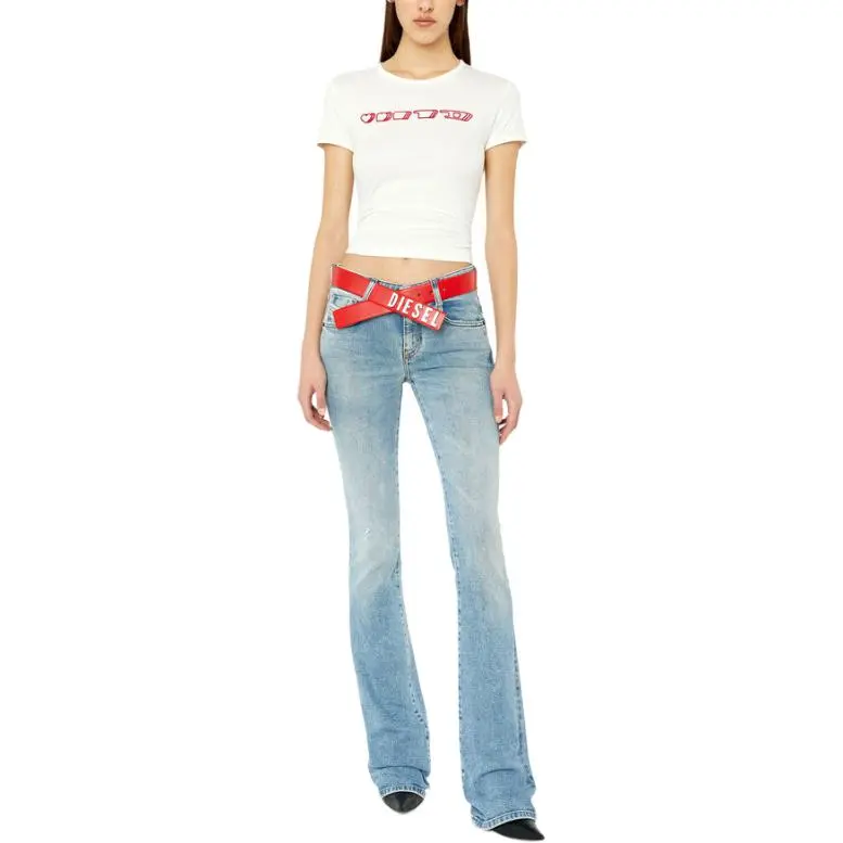 DIESEL T-Shirts Women's White-4