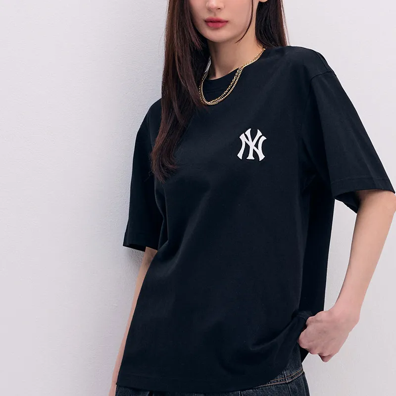 MLB MONOGRAM Series New York Yankees Team T Shirt Unisex Black-2