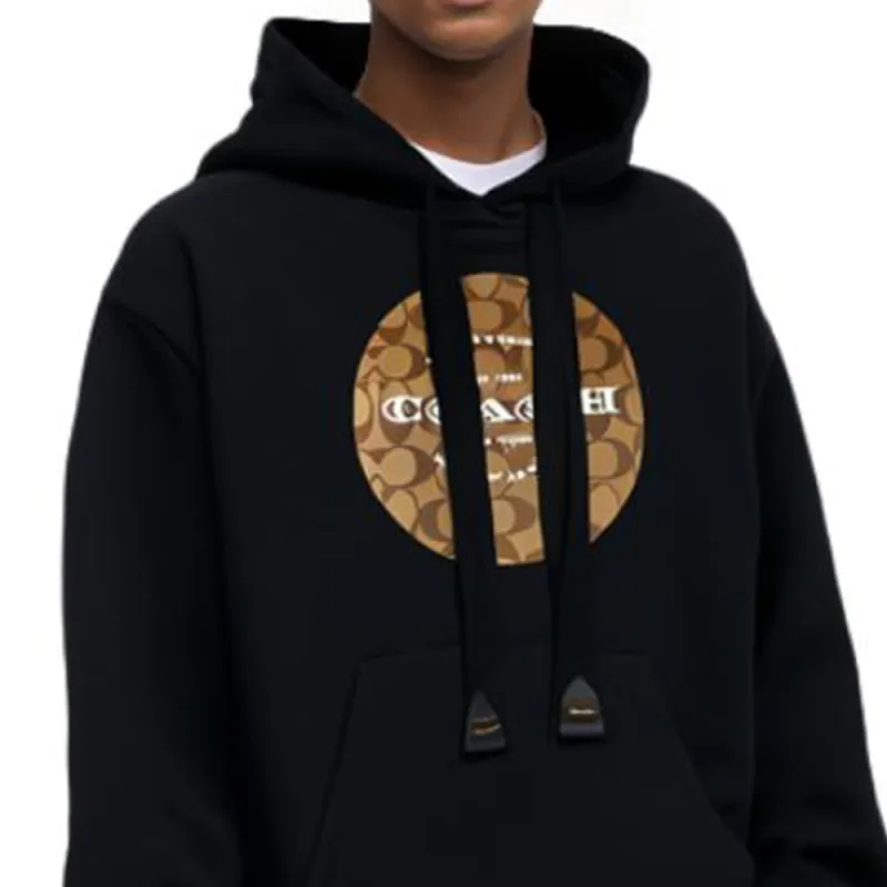 COACH Sweatshirts Unisex Black-9