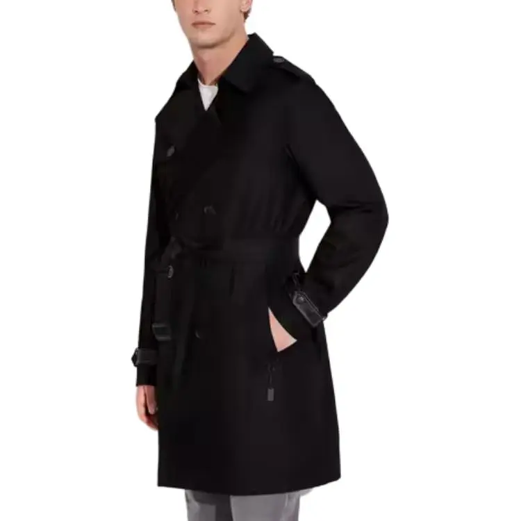 COACH Trench Coat Men's Marine Blue-3