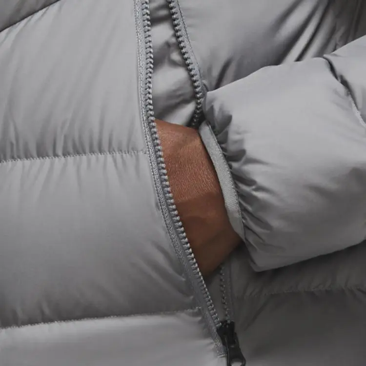 Nike Down Jacket Winter Men's Gray-3