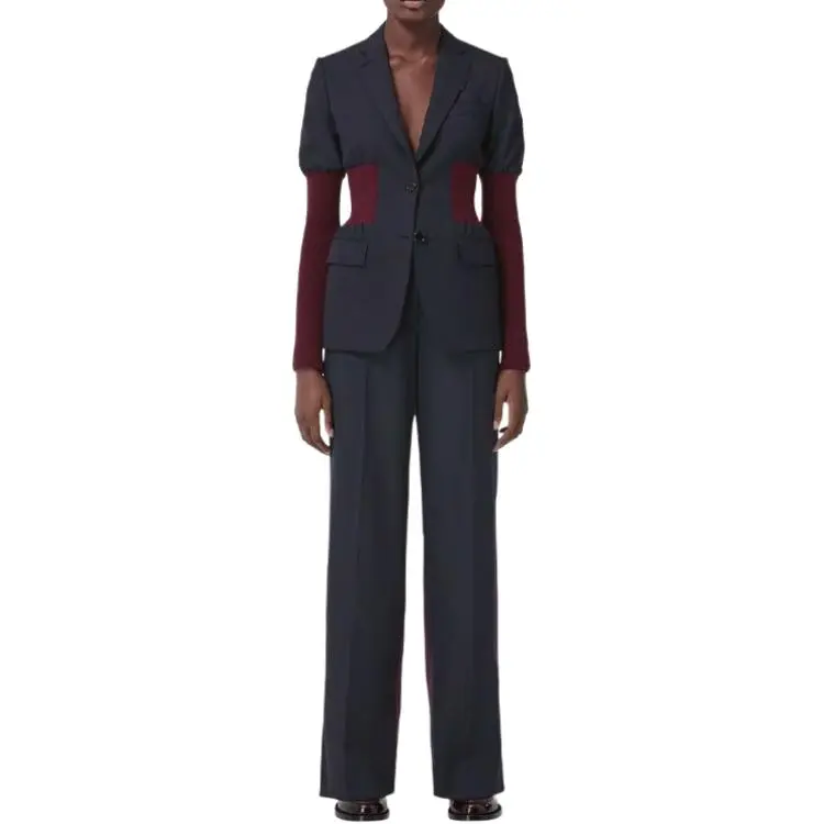 Burberry SS22 Business Suit Coat Women's Black-1
