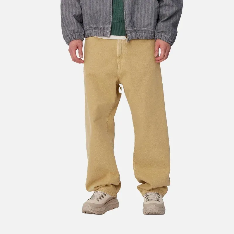 Carhartt WIP Landon Logo Patch Tapered Jeans-2