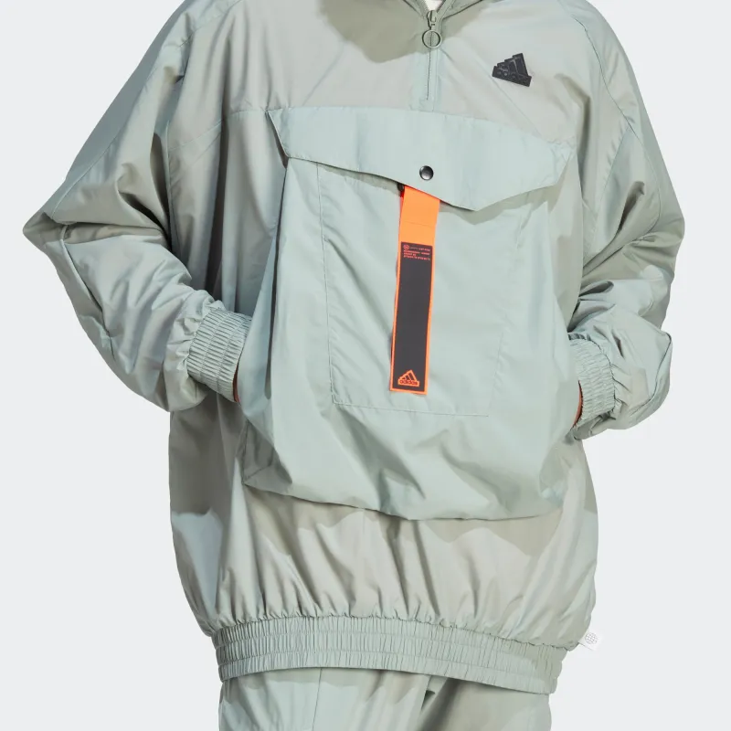 Adidas CITY ESCAPE Jacket Men's Dusty Green-2