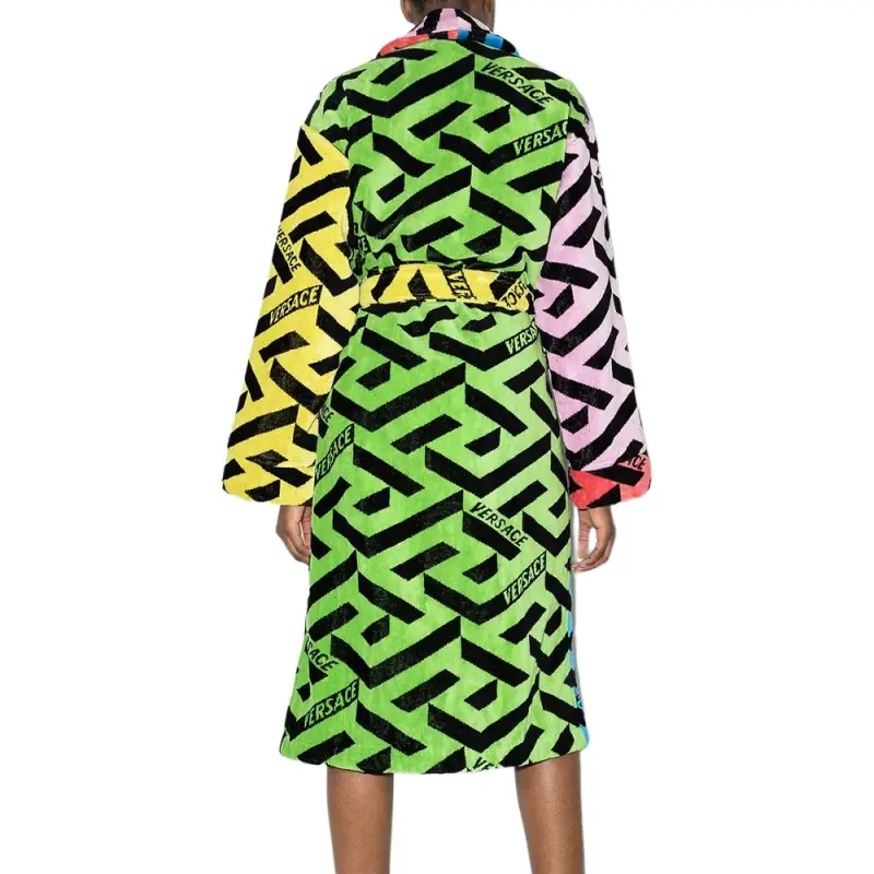 FANSIZHE VERSACE Bathrobes Unisex Multicolor-2