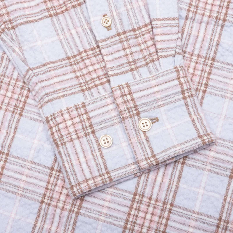 Acne Studios SS25 Shirt Unisex Light Blue/Pink-2
