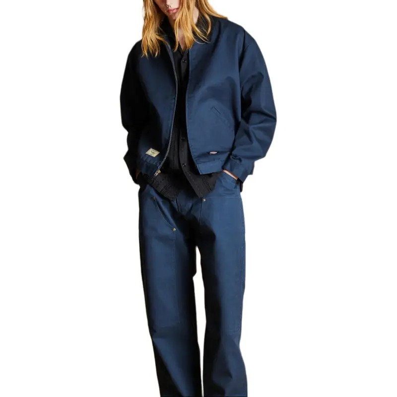 Dickies Schott N.Y.C. CO-TITLED Jackets Unisex Marine Blue-2