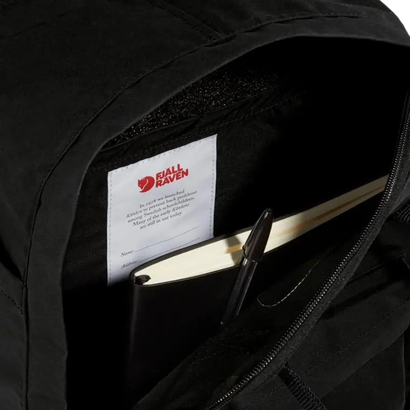 Fjallraven VINYLON F Vinylon Laptop Backpack Unisex Black-4