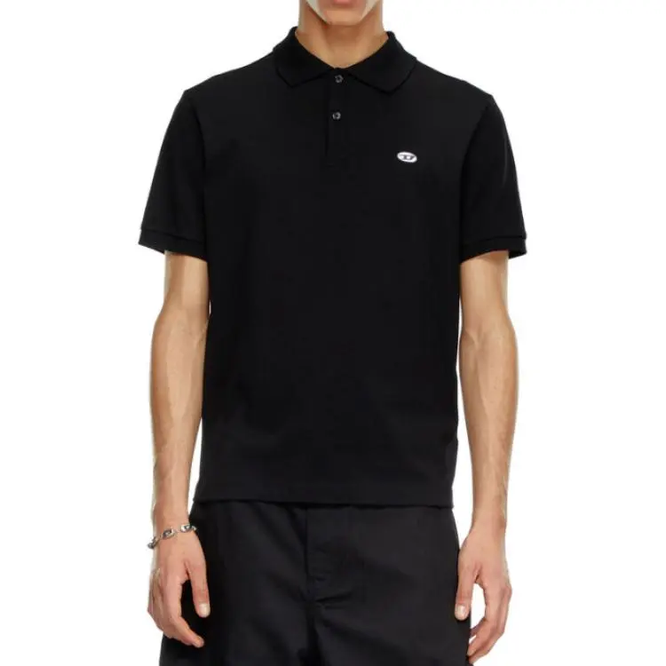 DIESEL Polo Shirts Men Black-3