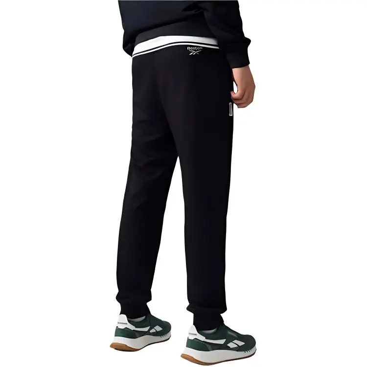 Reebok Knitted Sports Pants Unisex Black-3