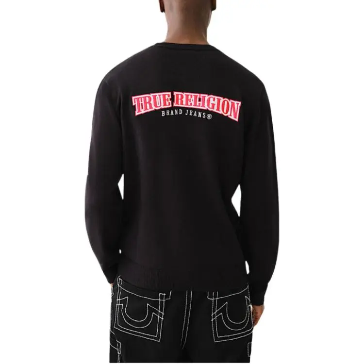 TRUE RELIGION Sweatshirt Men's Black-1