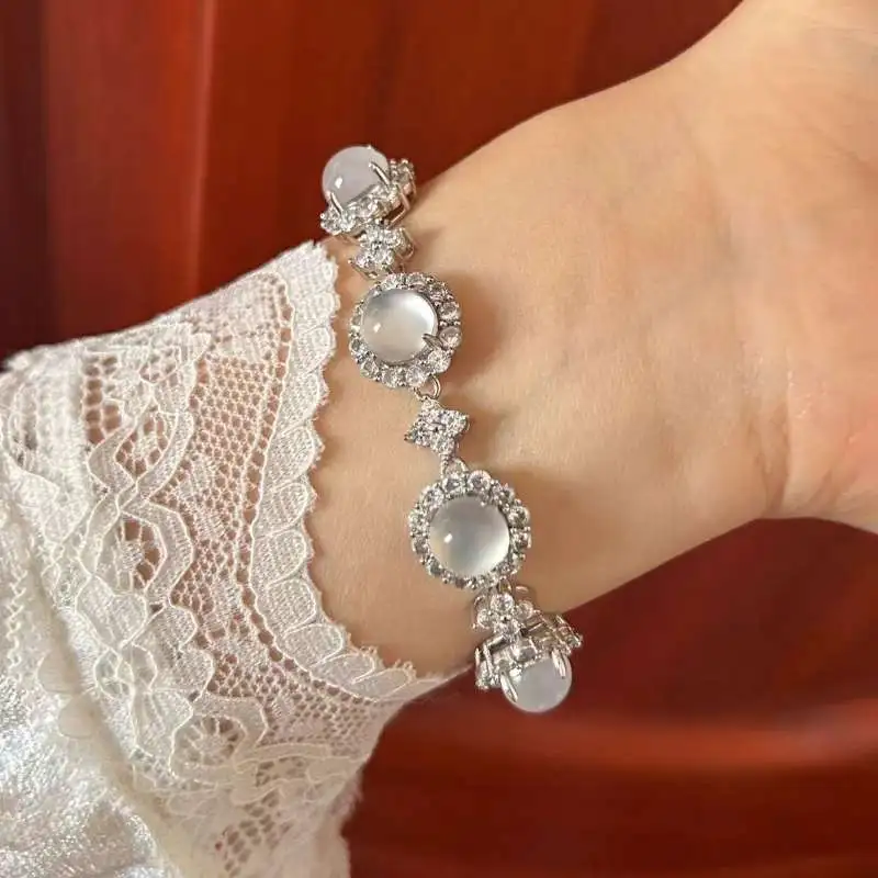 Grace Chalcedony Bracelets Women's-5
