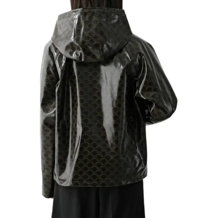 CELINE FW22 Jackets Coats Women's Coffee-4