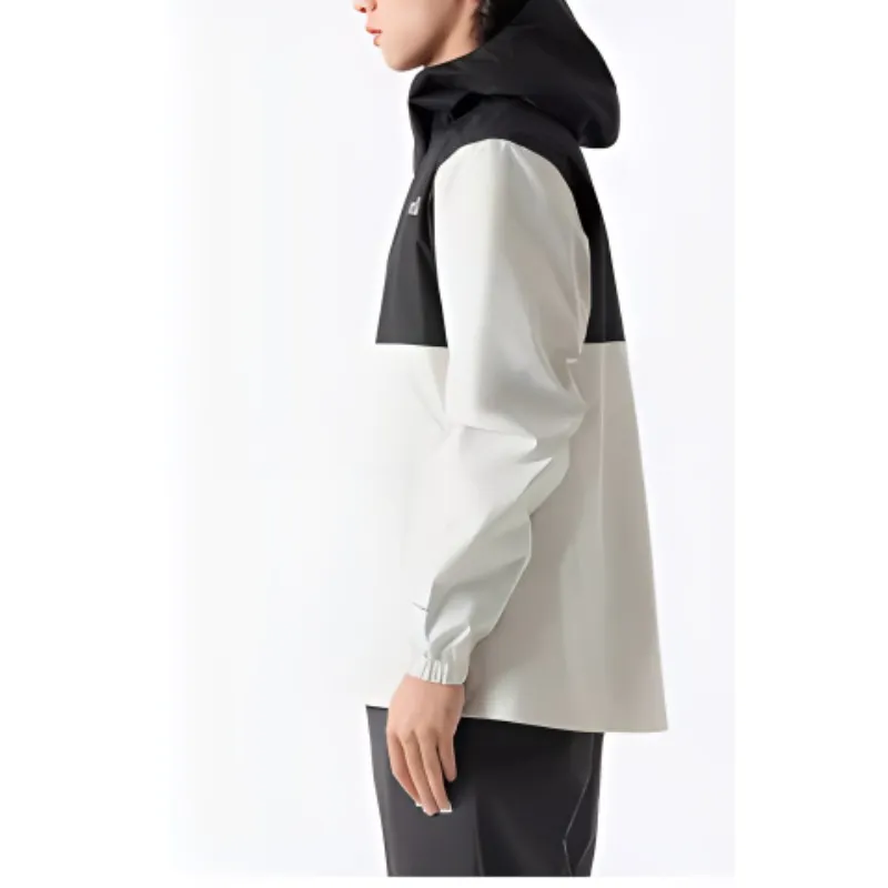 THE NORTH FACE City Outdoor Collection Hiking Waterproof And Windproof Windbreaker Jacket Men's Beige Black Multicolor-2