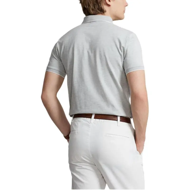Polo Ralph Lauren Embroidered logo Cotton Polo Shirt-4