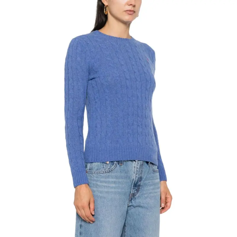 Polo Ralph Lauren Pony Embroidered Cable Knit Jumper-3