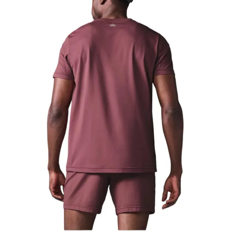Alo Yoga Conquer T Shirts Men-18