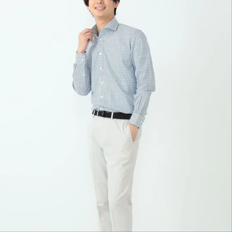 Beams Shirts Men White-2