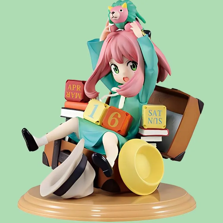 BANPRESTO Anya Forger Glass Factory Ichiban Kuji SPY X FAMILY Final Prize Anya Special Version Scale Figures-3
