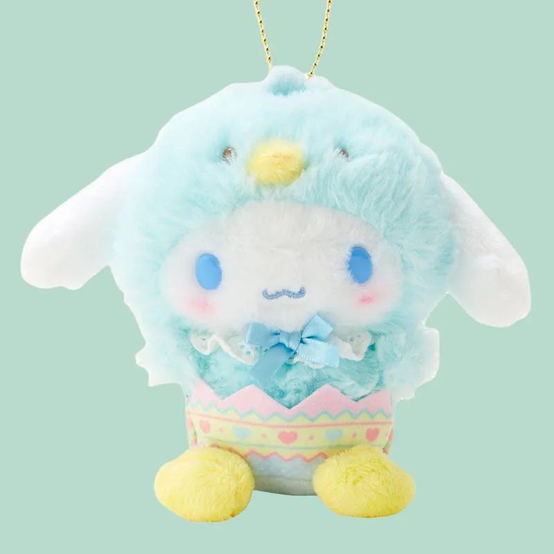Sanrio Easter Chick Collection Cinnamoroll Gudgie Dolls Plush Pendant 13cm High-4