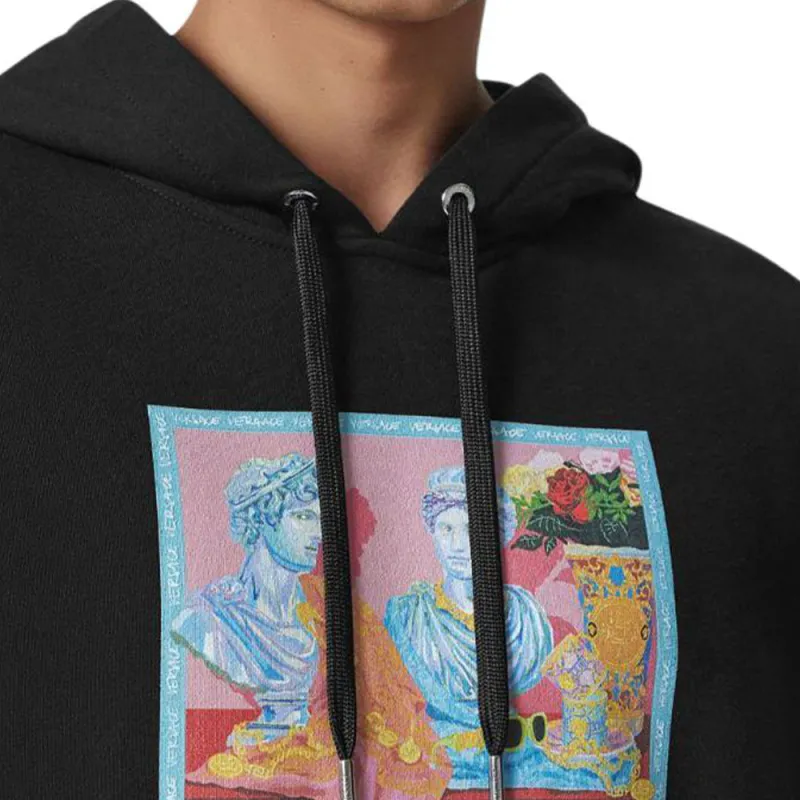 VERSACE Gallery Drawstring Hoodie-4