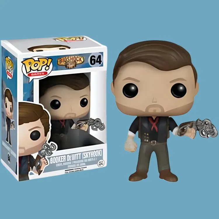 Funko Pop! Games Bioshock Booker DeWitt Skyhook Figure #64-2