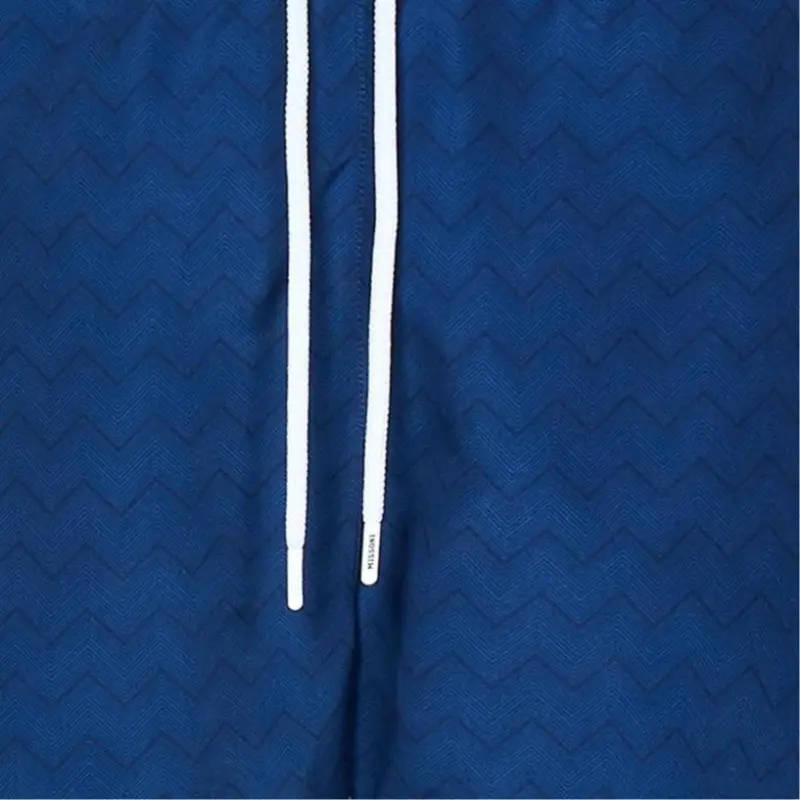 MISSONI Zigzag Patterned Drawstring Swim Shorts-2