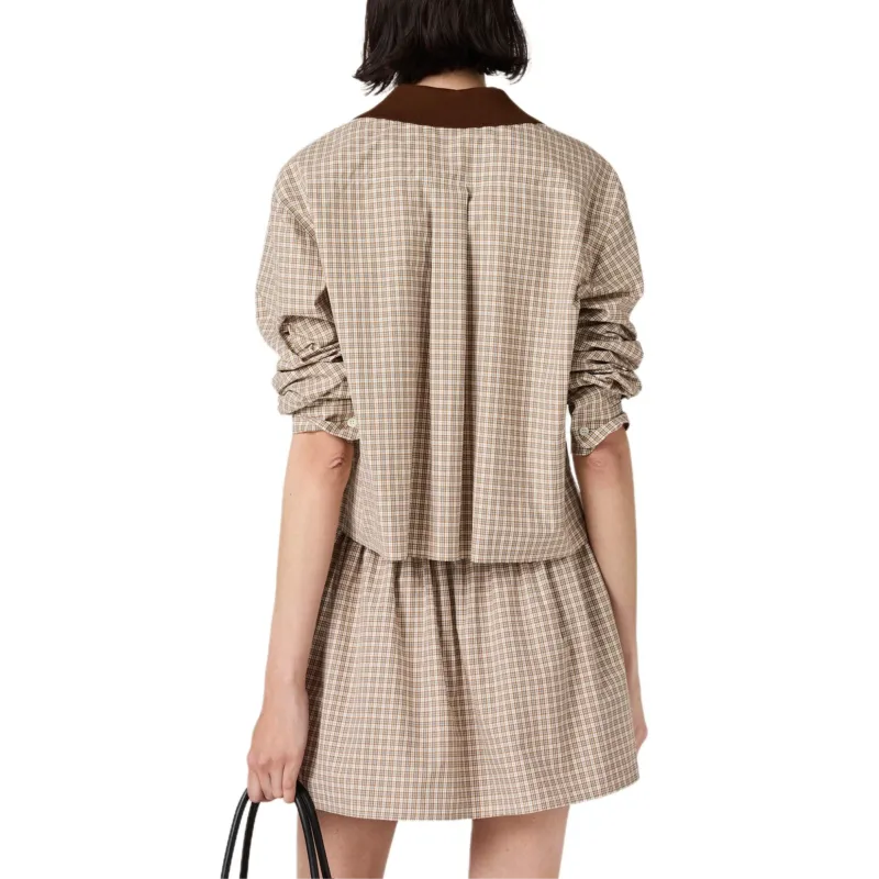 MIU MIU Checked Shirt-2