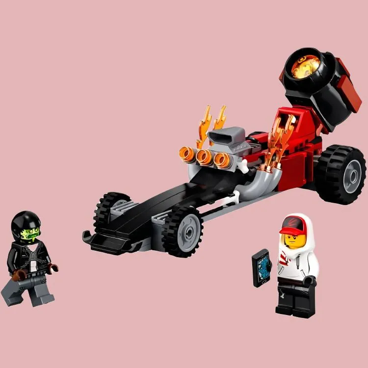 LEGO Ghost Racing Building Blocks 40408-3