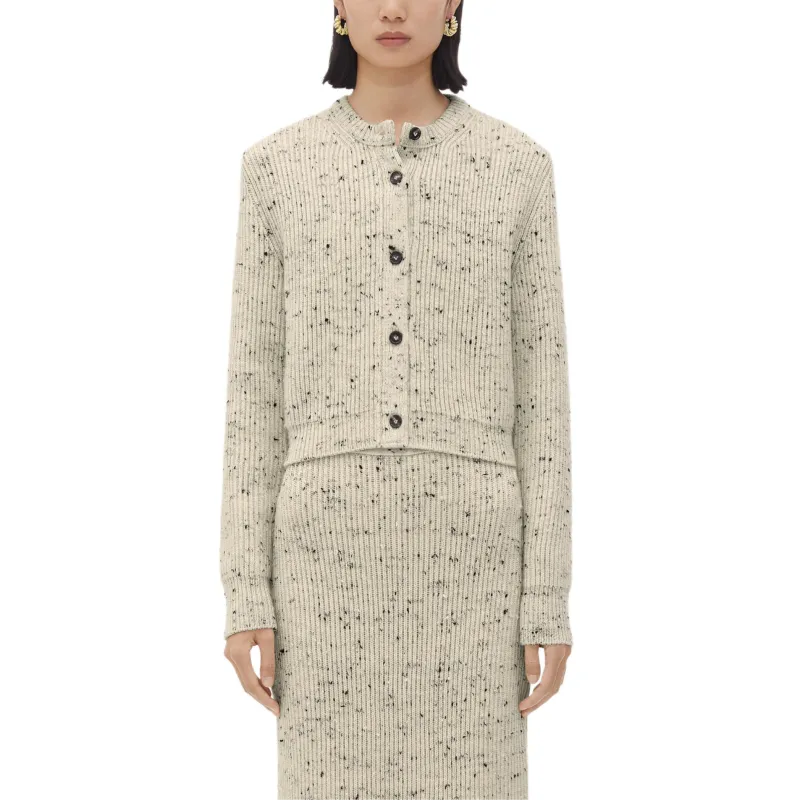 Bottega Veneta Buttoned Crewneck Sweater-3