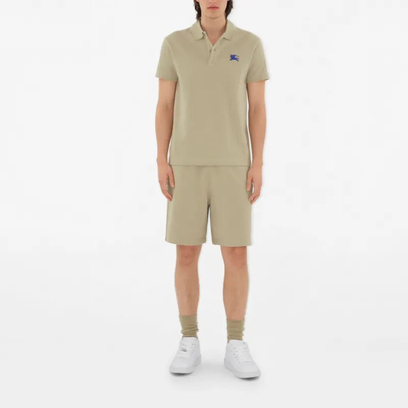 Burberry Logo Embroidered Short Sleeved Polo Shirt-2