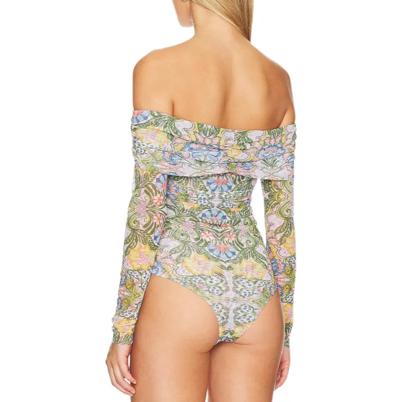 Misaki Bodysuits Women's Multicolor-2