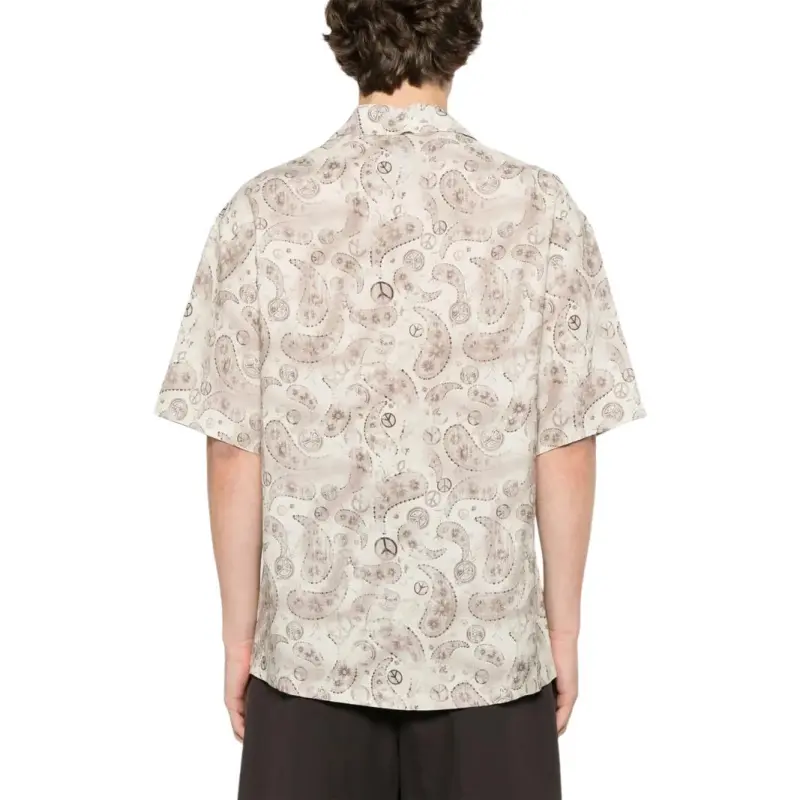 EMPORIO ARMANI Paisley print Shirt-3