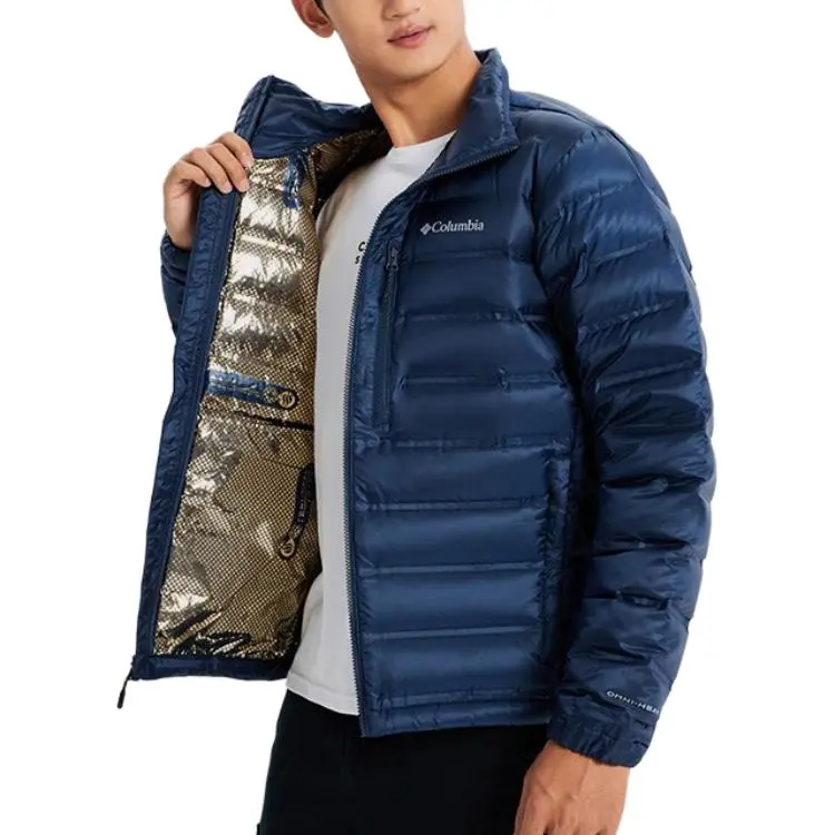 Columbia Down Jacket Men's Blue-2