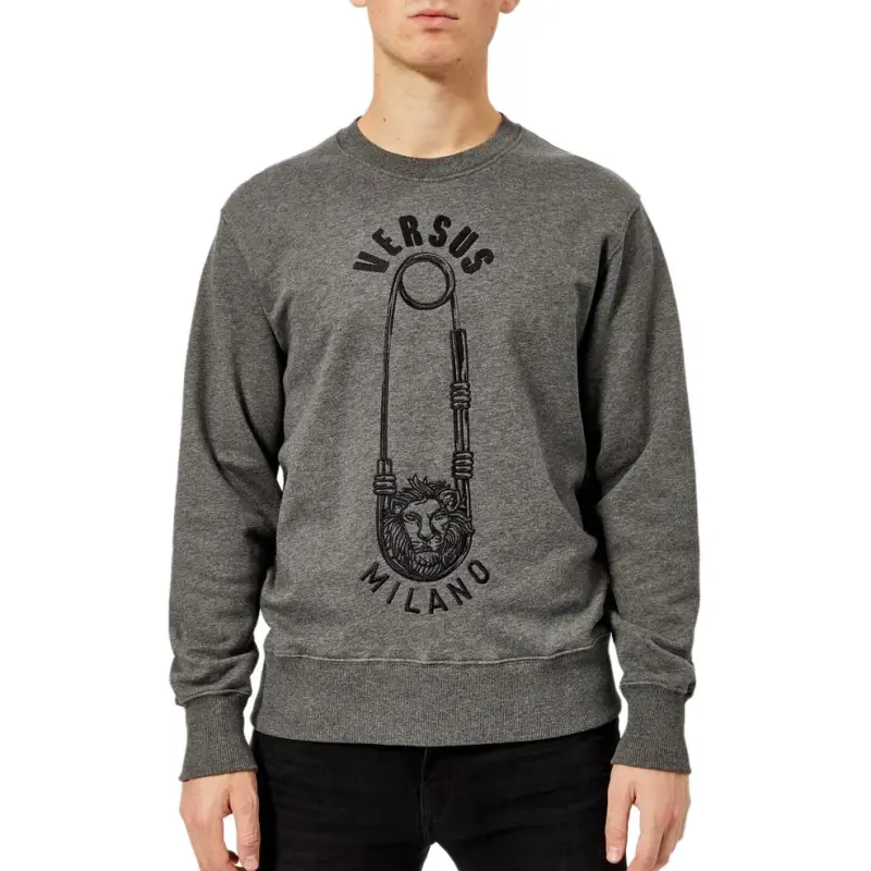 VERSUS Sweatshirts Men Gray-2