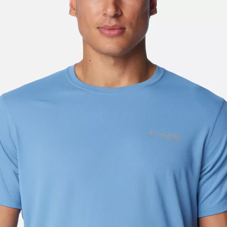 Columbia Summit Valley T Shirt Men's Blue-3